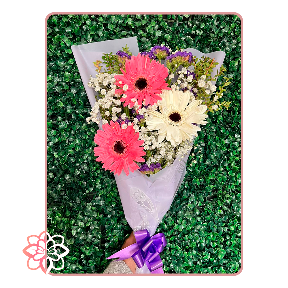 Hermoso Ramo con Gerberas de Colores